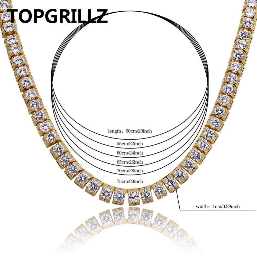 Full Iced Out Micro Pave Necklace