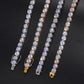 8mm-10mm Moissanite Tennis Necklace