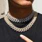 20mm Cuban Chain Iced Out Link Necklace