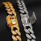 12mm Classic Moissanite Cuban Link