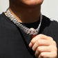 20mm Cuban Chain Iced Out Link Necklace