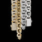 16mm Prong Baguette Curb Chain