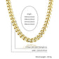 12mm Miami Cuban Chain