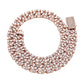 12mm Baguette Chain Link Necklace