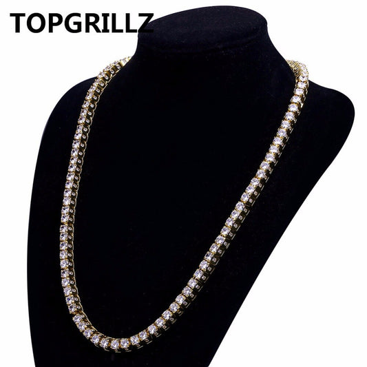 Full Iced Out Micro Pave Necklace