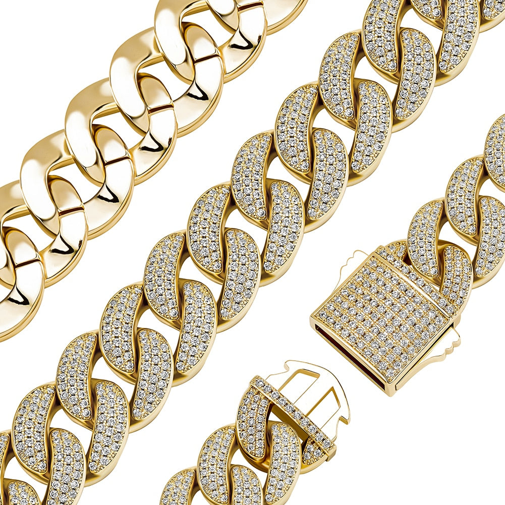 18MM Luxury Miami Cuban Link Necklace