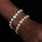 6.5mm Moissanite Cuban Chain Necklace